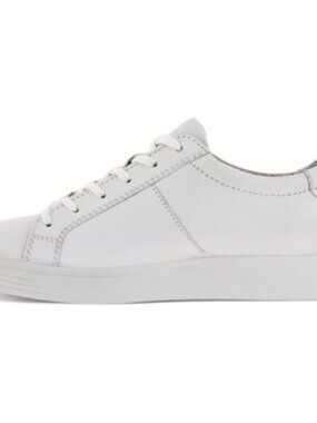 Ecco - Womens Soft Classic Shoes, size 39 EU (8-8.5 US womens), color white.